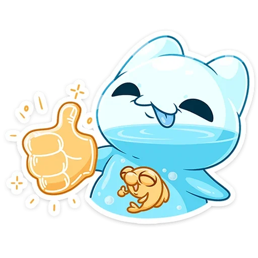 👍 Стикер «Булькс 2» для Telegram