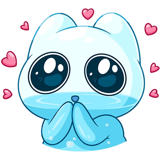 🥰 Стикер «Булькс 2 без текста» для Telegram