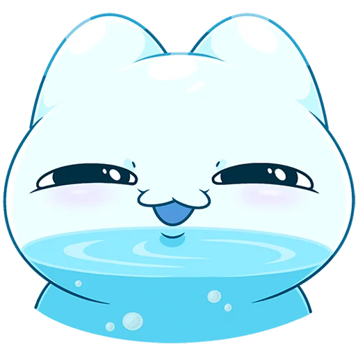 😏 Стикер «Булькс 2 без текста» для Telegram