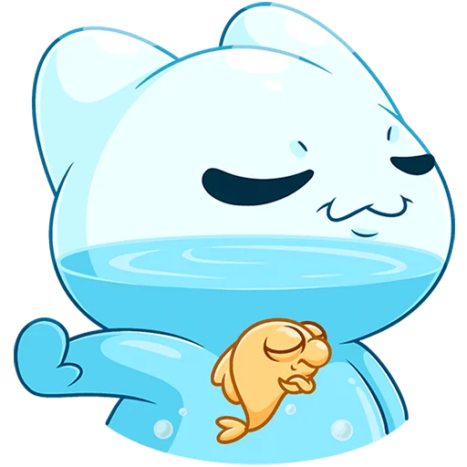 🙅‍♂️ Стикер «Булькс 2 без текста» для Telegram