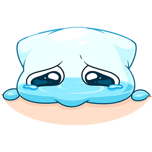 🥺 Стикер «Булькс 2 без текста» для Telegram