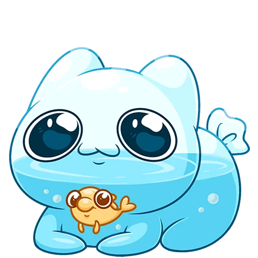 😌 Стикер «Булькс 2 без текста» для Telegram