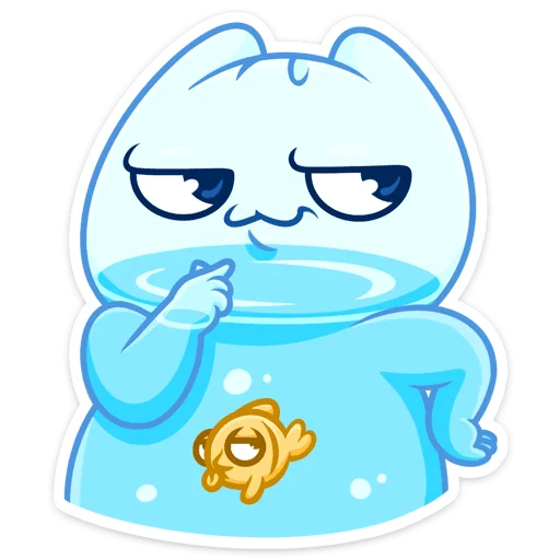 🤔 Стикер «Булькс» для Telegram