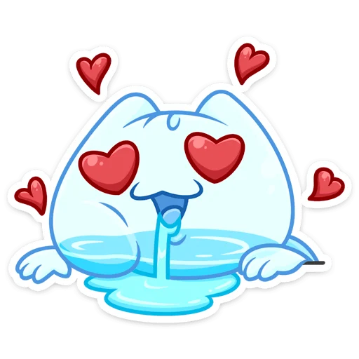 🥰 Стикер «Булькс» для Telegram
