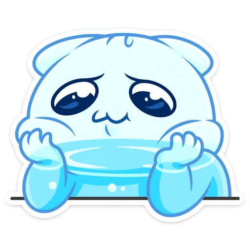 😔 Стикер «Булькс» для Telegram