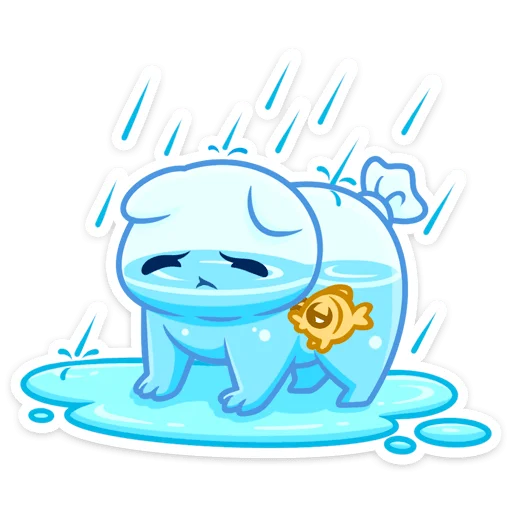 ☔️ Стикер «Булькс» для Telegram