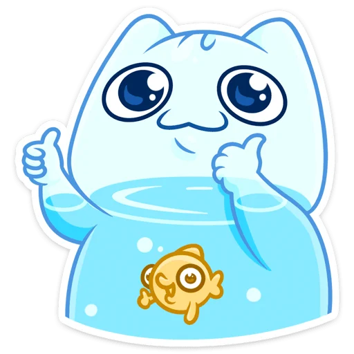 👍 Стикер «Булькс» для Telegram