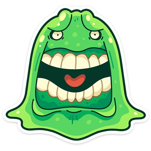 👻 Стикер «Блупи» для Telegram