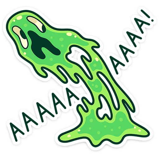 👻 Стикер «Блупи» для Telegram