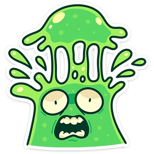 👻 Стикер «Блупи» для Telegram