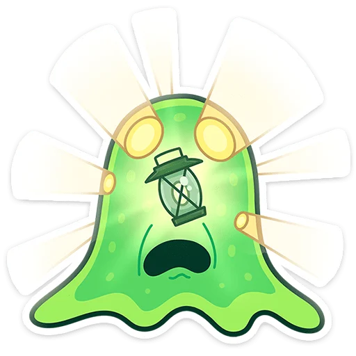 👻 Стикер «Блупи» для Telegram