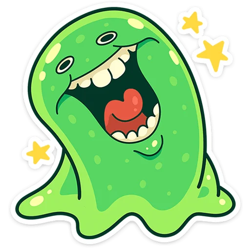 👻 Стикер «Блупи» для Telegram