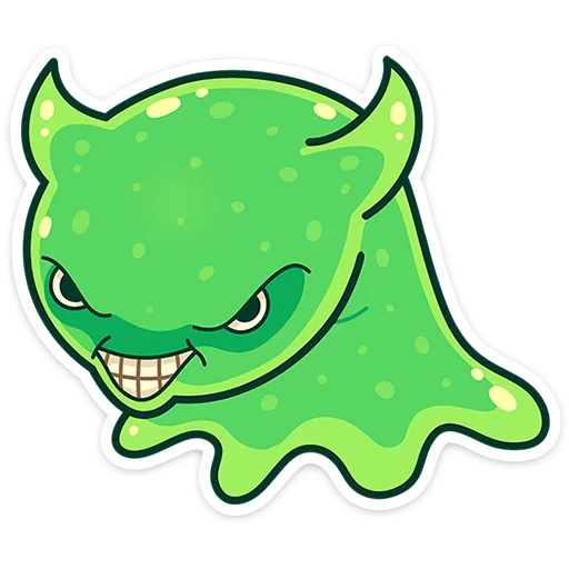 👻 Стикер «Блупи» для Telegram