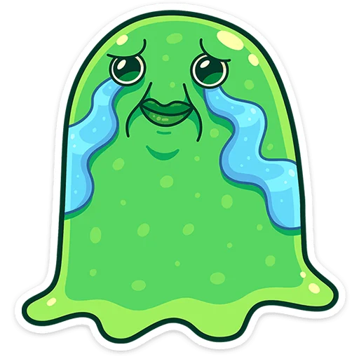 👻 Стикер «Блупи» для Telegram