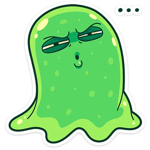 👻 Стикер «Блупи» для Telegram