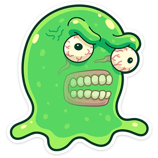 👻 Стикер «Блупи» для Telegram