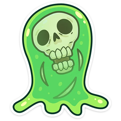 👻 Стикер «Блупи» для Telegram