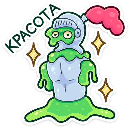👻 Стикер «Блупи» для Telegram