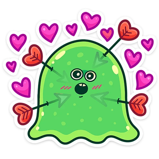 👻 Стикер «Блупи» для Telegram