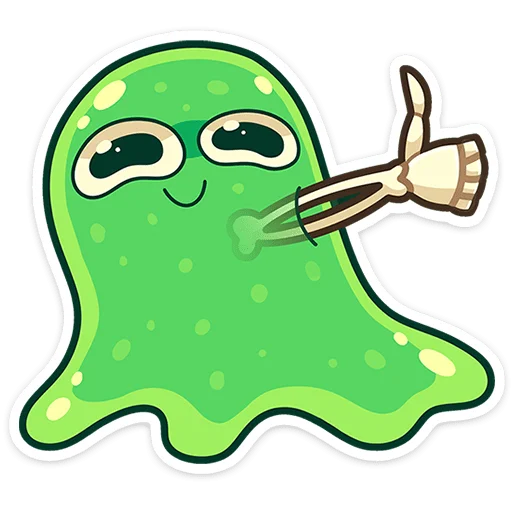 👻 Стикер «Блупи» для Telegram