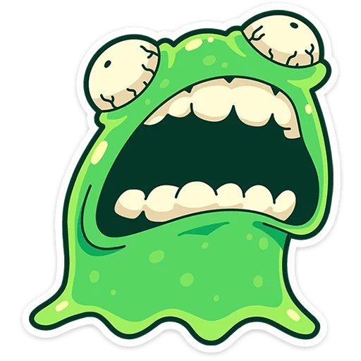 👻 Стикер «Блупи» для Telegram
