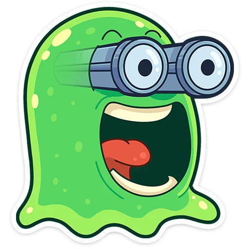 👻 Стикер «Блупи» для Telegram