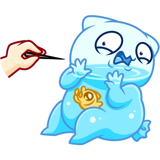 🫣 Стикер «Булькс без текста» для Telegram