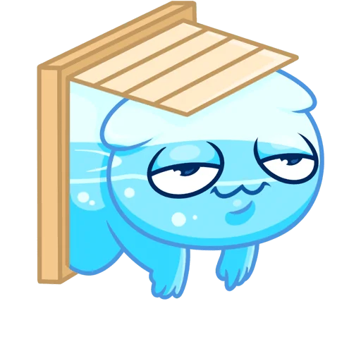 🥵 Стикер «Булькс без текста» для Telegram