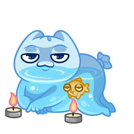 😏 Стикер «Булькс без текста» для Telegram