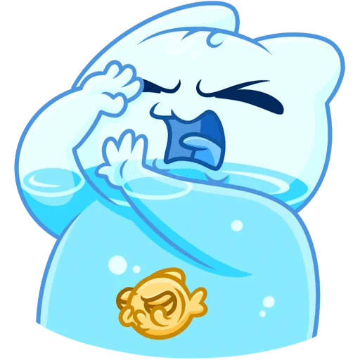 🫣 Стикер «Булькс без текста» для Telegram