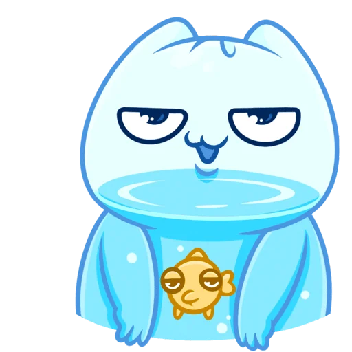 😏 Стикер «Булькс без текста» для Telegram