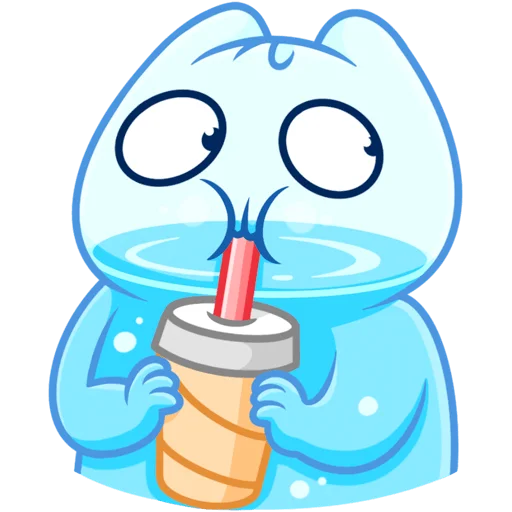 🧃 Стикер «Булькс без текста» для Telegram