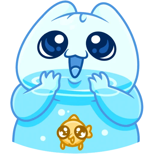 🤗 Стикер «Булькс без текста» для Telegram