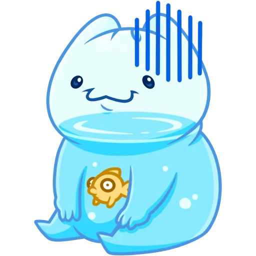 🥴 Стикер «Булькс без текста» для Telegram