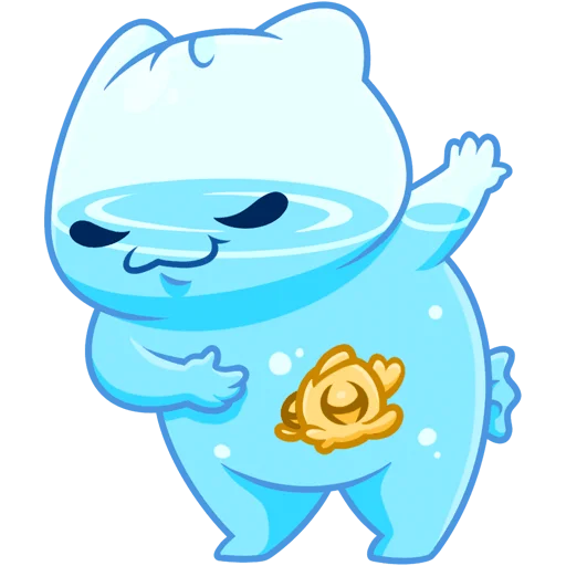 😏 Стикер «Булькс без текста» для Telegram