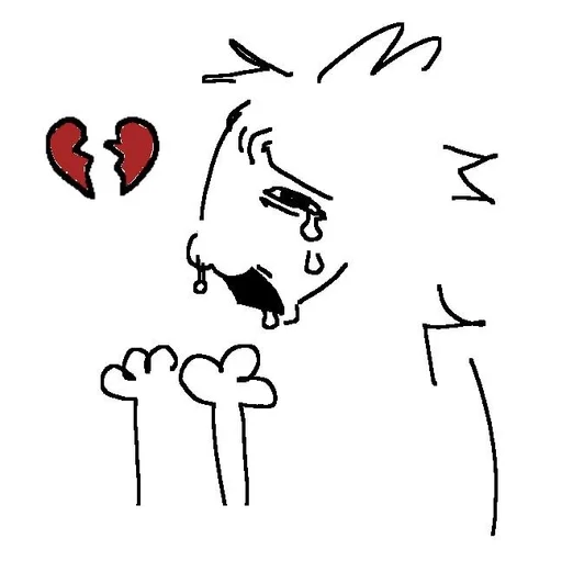 💔 Стикер «блоша» для Telegram