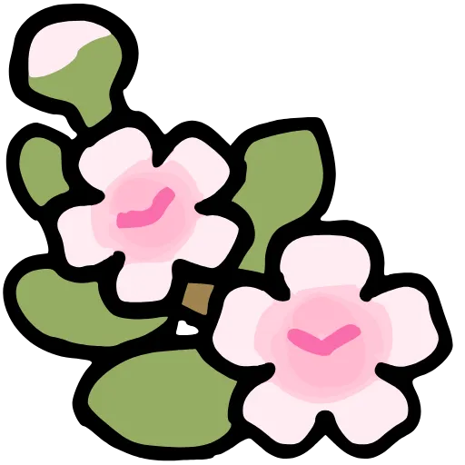 🌸 Эмодзи «blossom» для Telegram