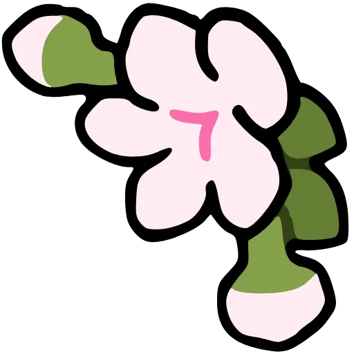 🌸 Эмодзи «blossom» для Telegram