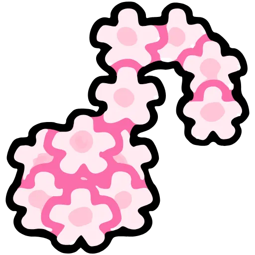 🎶 Эмодзи «blossom» для Telegram