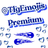 🖕 Эмодзи «blu.. blue ?» для Telegram