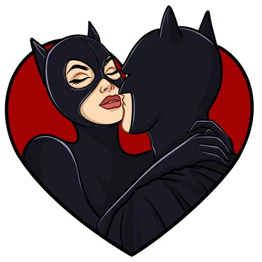 ❤️ Стикер «Cat Women» для Telegram