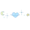 💙 Эмодзи «Голубые» для Telegram