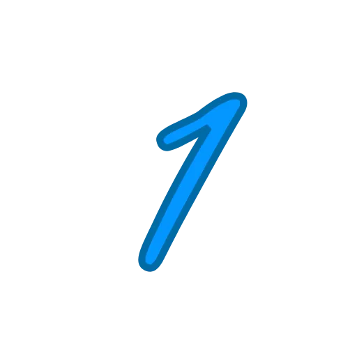 1️⃣ Эмодзи «Синие буквы» для Telegram