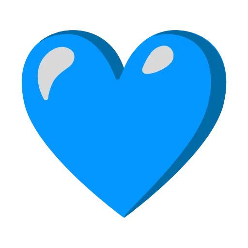 💙 Эмодзи «Синие буквы» для Telegram
