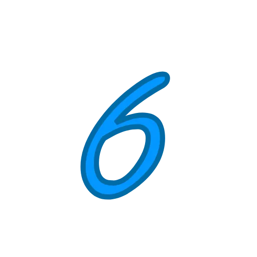 6️⃣ Эмодзи «Синие буквы» для Telegram