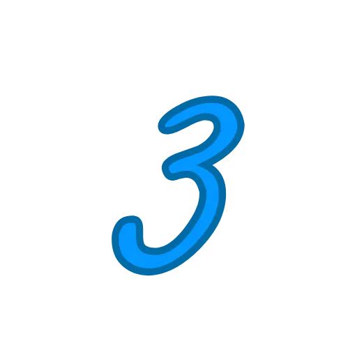 3️⃣ Эмодзи «Синие буквы» для Telegram