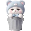 🗑 Эмодзи «Синий мишка» для Telegram