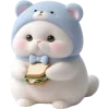 🥪 Эмодзи «Синий мишка» для Telegram