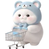 🧺 Эмодзи «Синий мишка» для Telegram