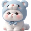 😘 Эмодзи «Синий мишка» для Telegram